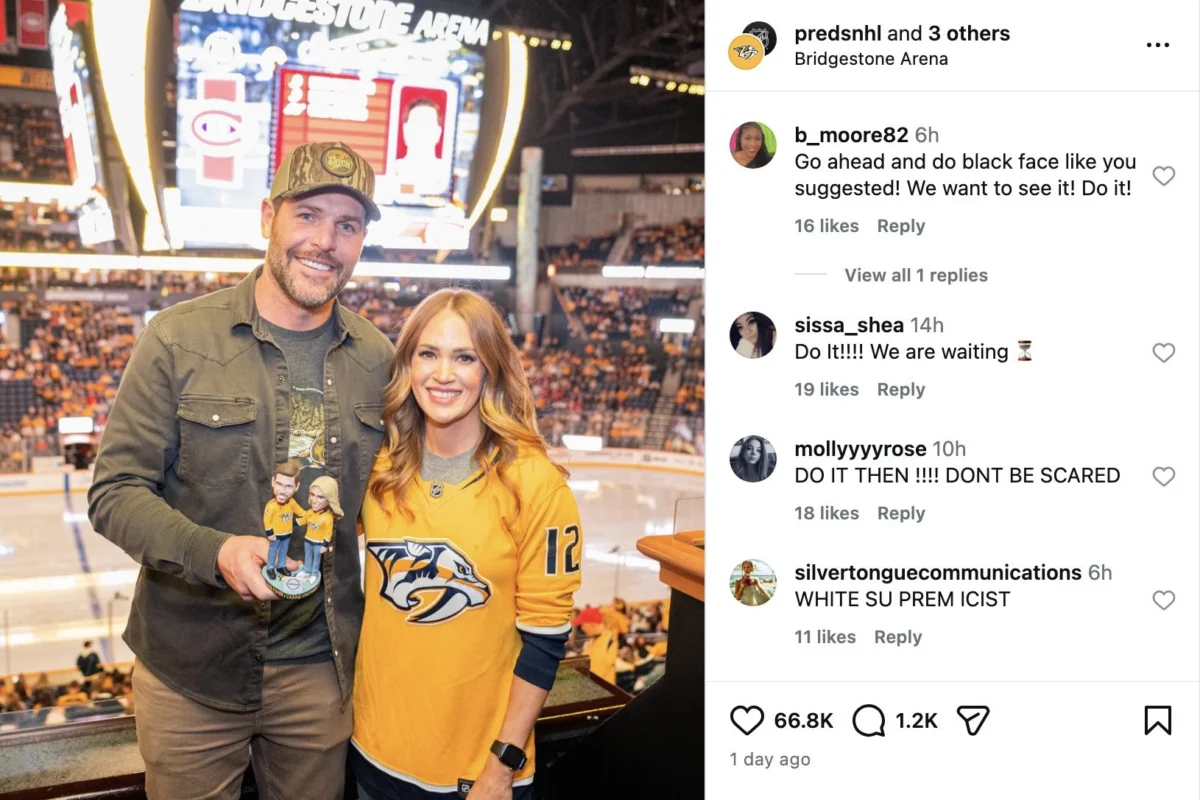Digital Misinformation and Social Media Backlash Impacting the Nashville Predators and Country Music Star Carrie Underwood