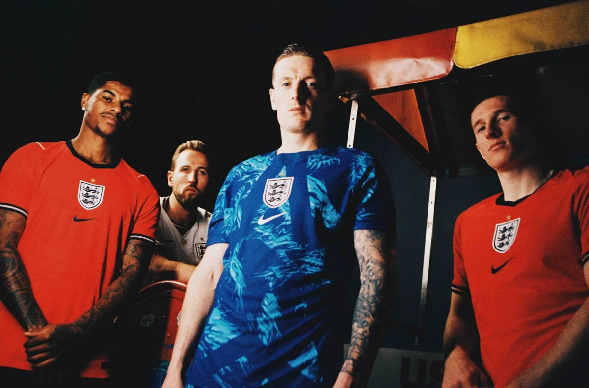 England Unveils Striking New World Cup Kits in Visually Rich Campaign Featuring Mike Skinner