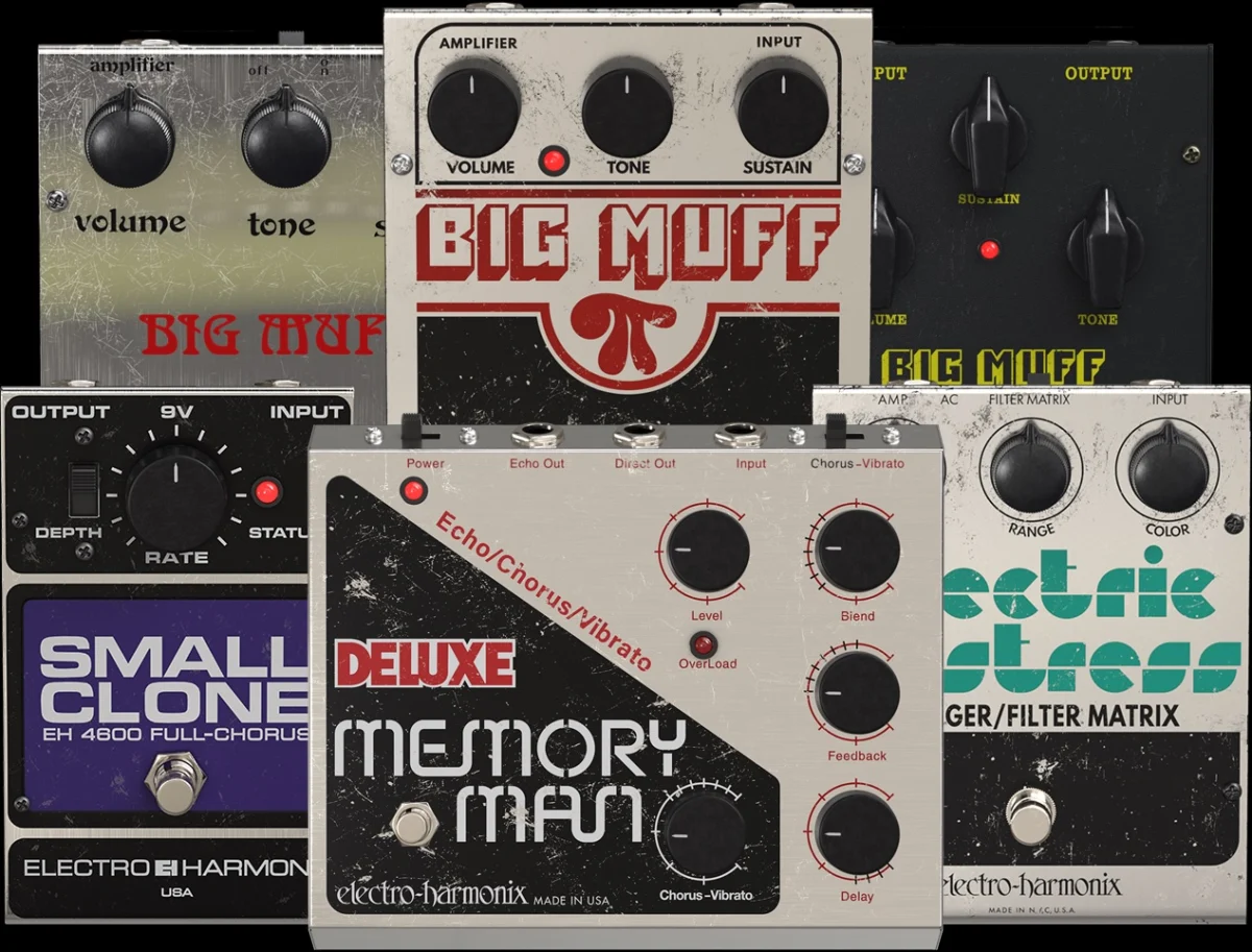 Electro-Harmonix and MixWaves Launch Iconic Pedals as Software Plugins