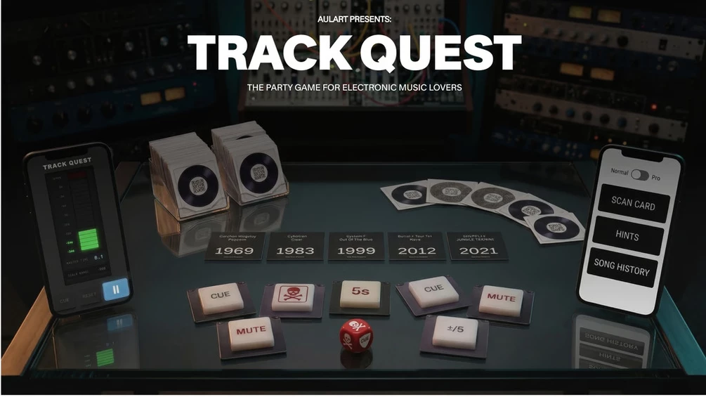 Electronic music board game, Track Quest, launches Kickstarter campaign
