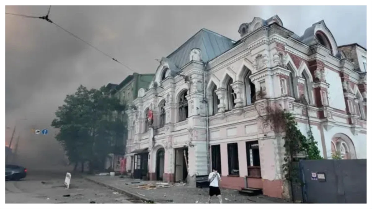 Kyiv’s Cultural Heart Damaged as Russia Launches Massive Airstrike on May 24th