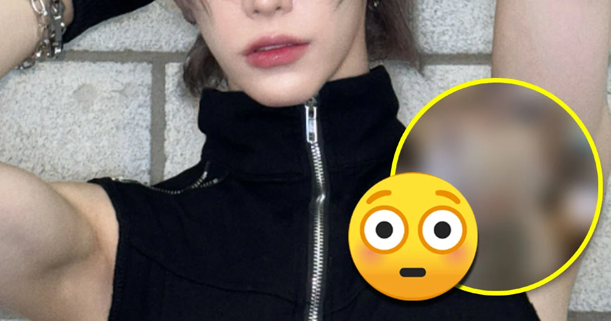 Thirst-Trapping Male K-Pop Idol Shows Off His Lace Panties And Bra