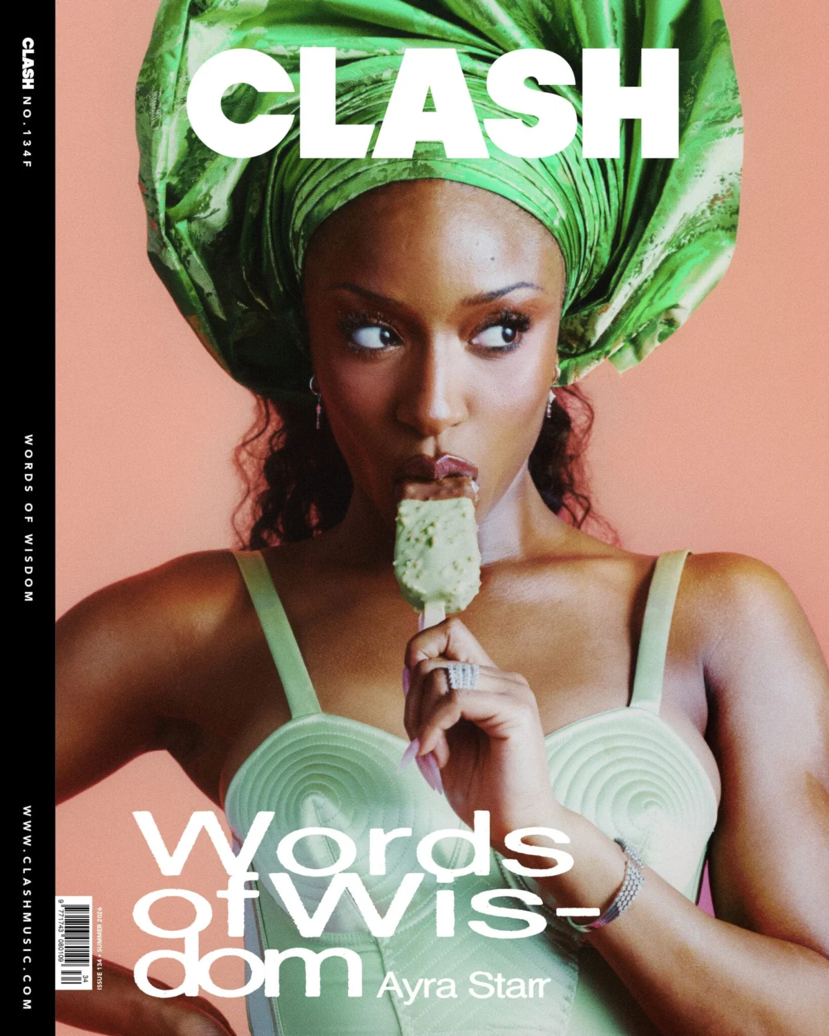 Ayra Starr Graces the Cover of CLASH Magazine Issue 134, Discusses New Album "Starr Girl" and Artistic Evolution
