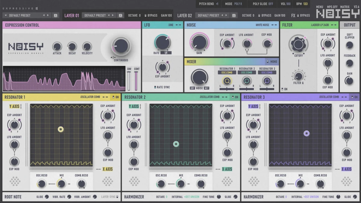 Expressive E Noisy 2.6: A Deep Dive into Enhanced Sonic Expression and Synthesis Capabilities