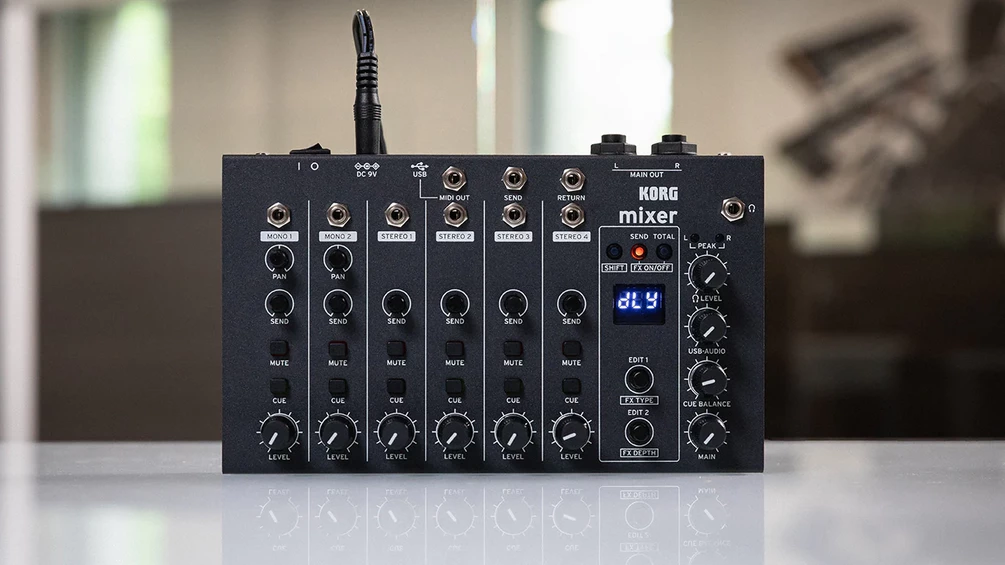 Korg announces build-it-yourself analogue mixer, NTS-4