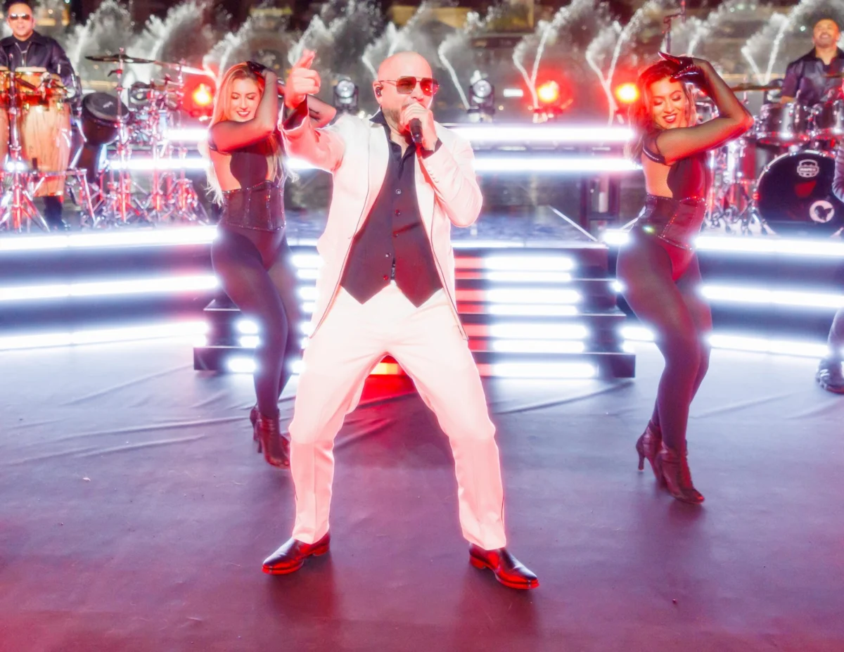 Pitbull Joins 2026 Billboard Latin Music Week Lineup for "Superstar Q&A" at Iconic Faena Forum Miami Beach.
