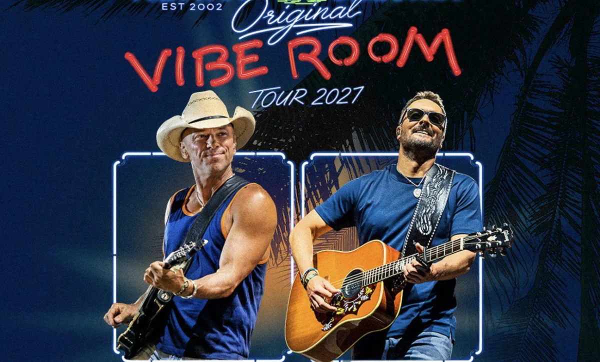 Eric Church To Join Kenny Chesney As Direct Support On Massive 2026 Original Vibe Room Stadium Tour