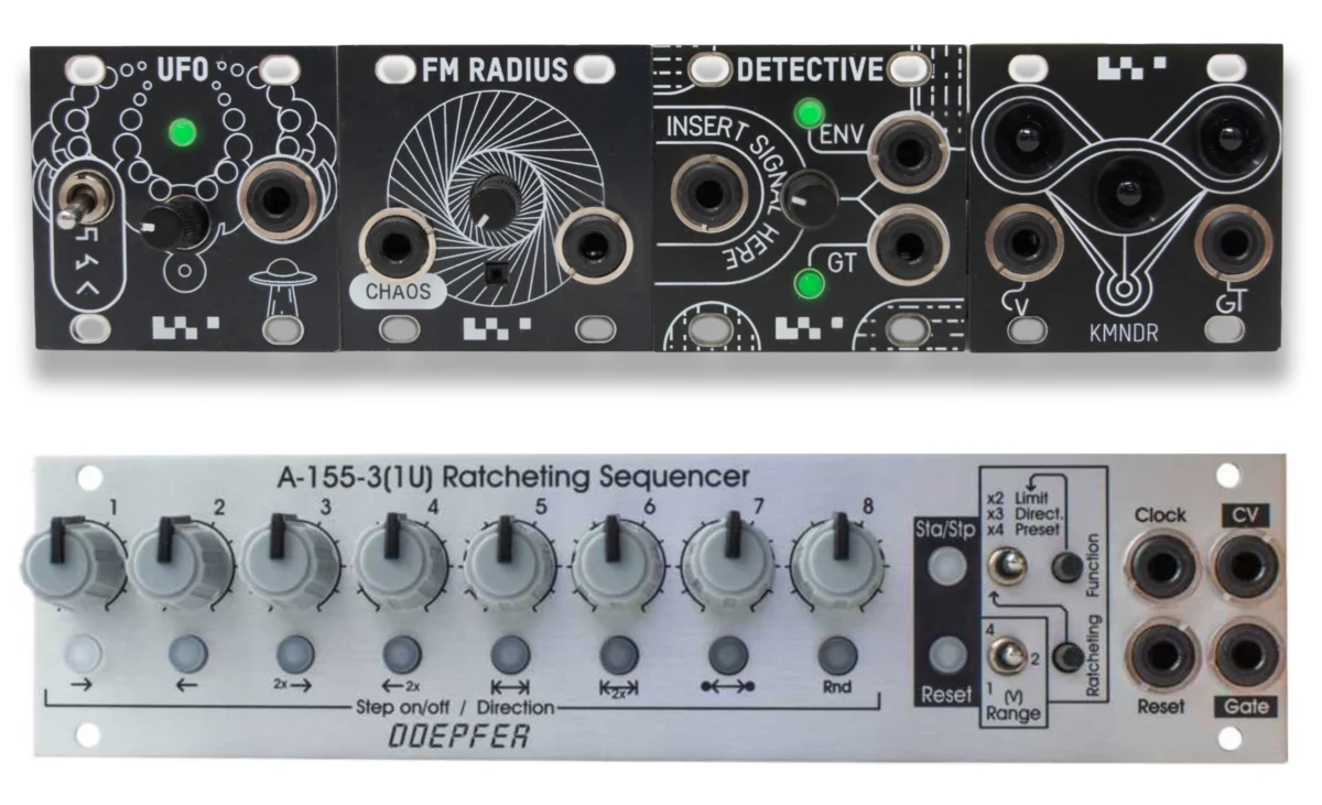 The Eurorack 1U Format Experiences a Major Revival with New Hardware Launches from Koma Elektronik and Doepfer