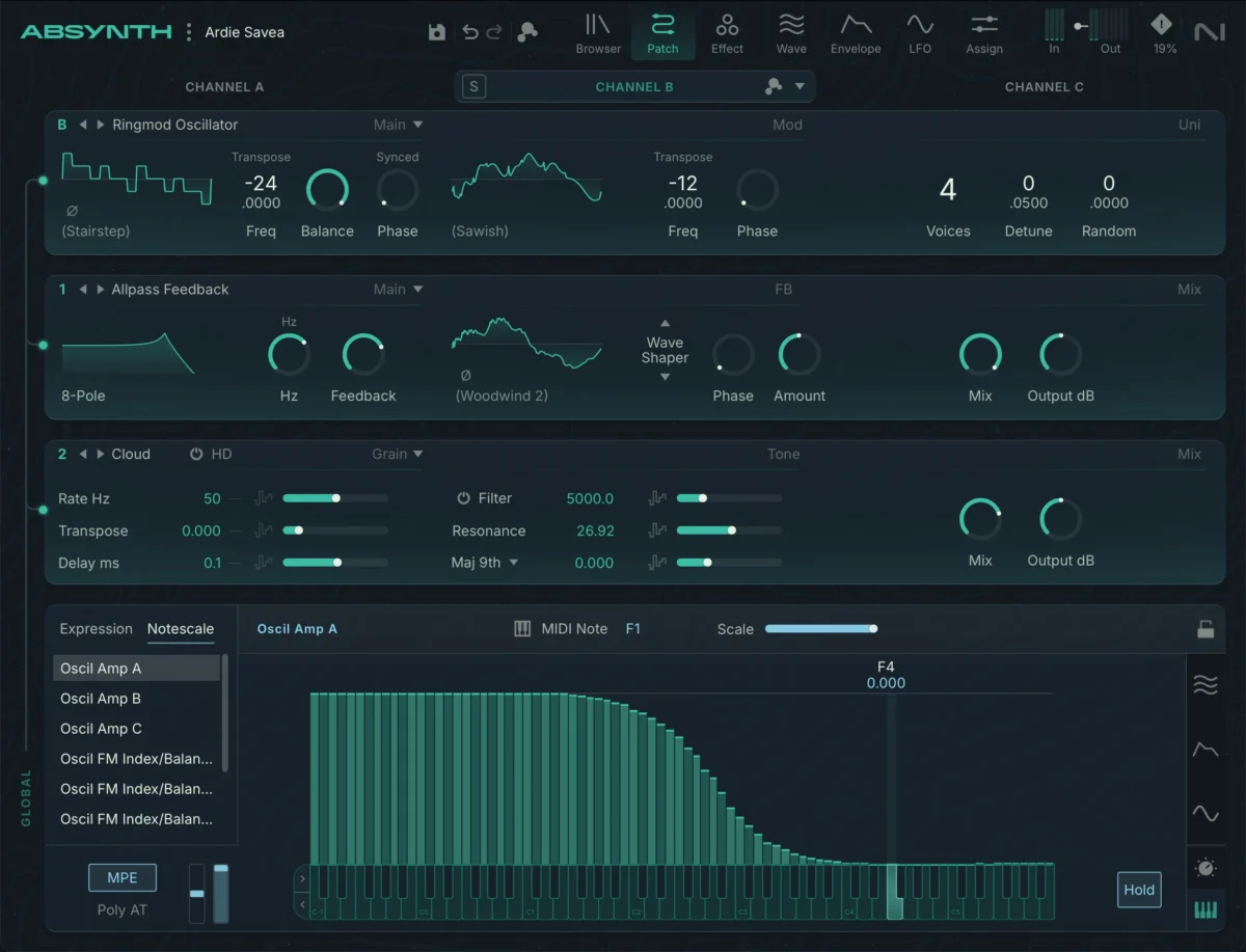 Absynth 6.2 and 6.2.1 Updates Streamline User Interface and Sound Design Workflows