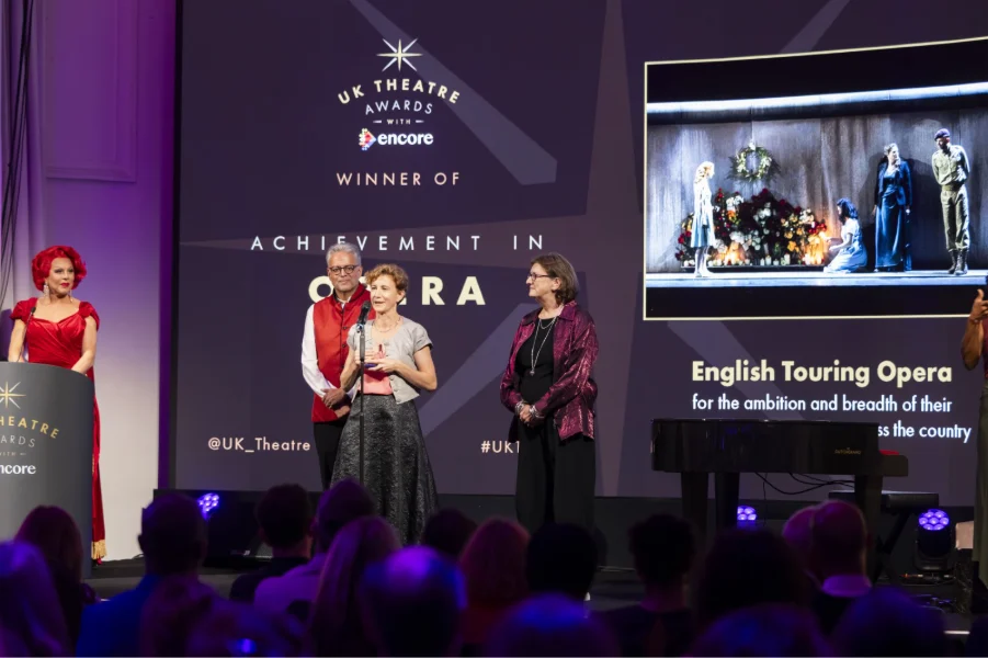 English Touring Opera Honored with Achievement in Opera Award at the 2026 UK Theatre Awards