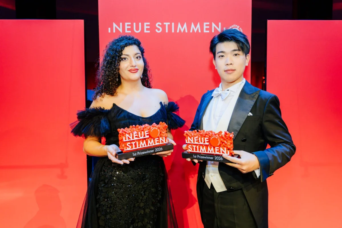 NEUE STIMMEN Competition Announces Winners for the 2026 International Singing Competition