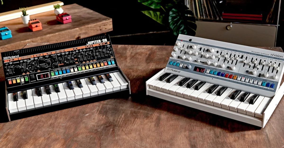 Roland Expands Its Popular Boutique Synth Line With the JUPITER-08 and New n/vision Wavetable Instrument