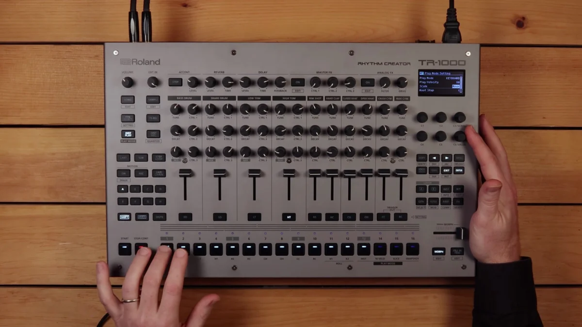 Roland Unveils Major Firmware 1.50 Update for Flagship TR-1000 Rhythm Creator Bringing Advanced Note Sequencing and Seamless Kit Transitions